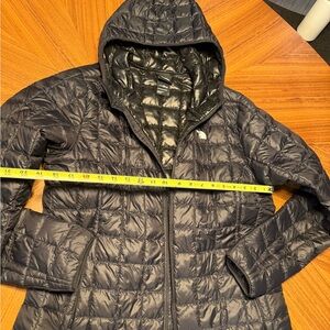 The North Face Black Puffer Jacket with Hood